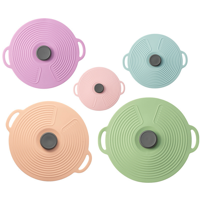 Food Grade Anti-leakage Sealing Silicone Pot Lid Factory Wholesale Customizable