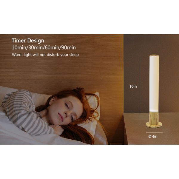 Cylindrical Daylight Simulation Lamp 10000lux Winter Sad Lights 16W