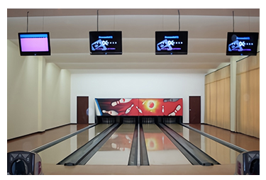 Высококачественное серое оборудование для боулинга для фитнеса, упражнений и стимуляции тела