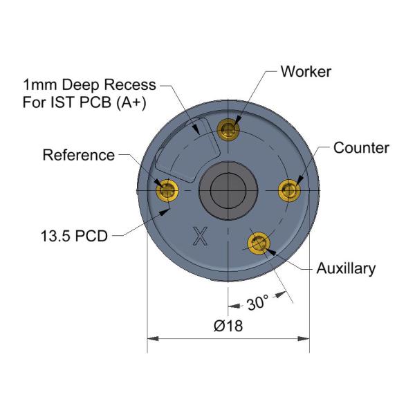 PPB Carbon Monoxide Sensor with Integrated Smart Technology and Best-in-Class Baseline Stability for Industrial Safety