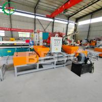 Presión en caliente de la madera de la sierra de polvo de paletas de la máquina de fabricación de bloques 380V automático