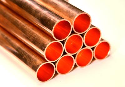 Durable Recyclable Copper Metal Pipe 3 Inch 1/2 Inch 15mm For Air Condition
