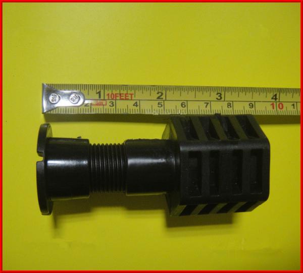 Black And White Toilet Seat Mounting Kit Corrosion Resistant Long Lifespan