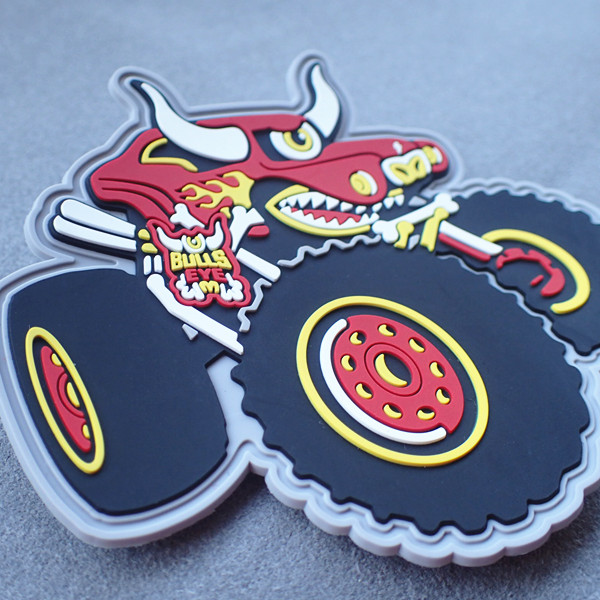 Ярлыки одежды силикона печатая ярлыки одной бортовые одежды створки 2mm резиновые