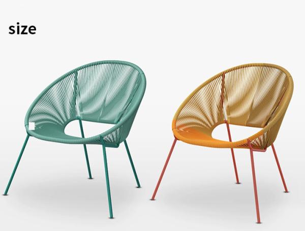 Atraente design PE Rattan tecido cadeira de mesa de café venda a quente melhor design colorido mobiliário conjunto de vidro temperado mesa