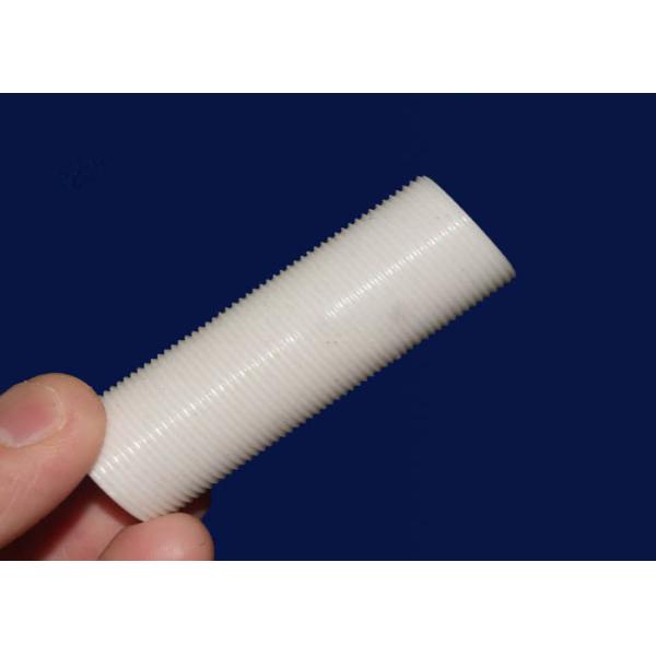 High Precision Insulation Alumina Ceramic Pipe Internal Thread Tubes