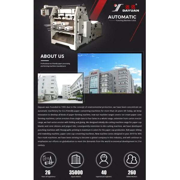 High-Capacity Paper Cone Cup Making Machine Zb1-a
