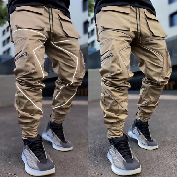 Summer Trousers Mens Tactical Fishing Pants Outdoor Hiking Nylon Quick Dry Cargo Pants Casual Work Trousers