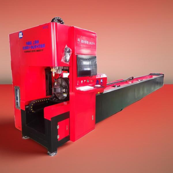 Precision Square Tube Cutting Machine for 45 Degree Cutting Angle and 45mm Tailings Length at 50Hz Frequency