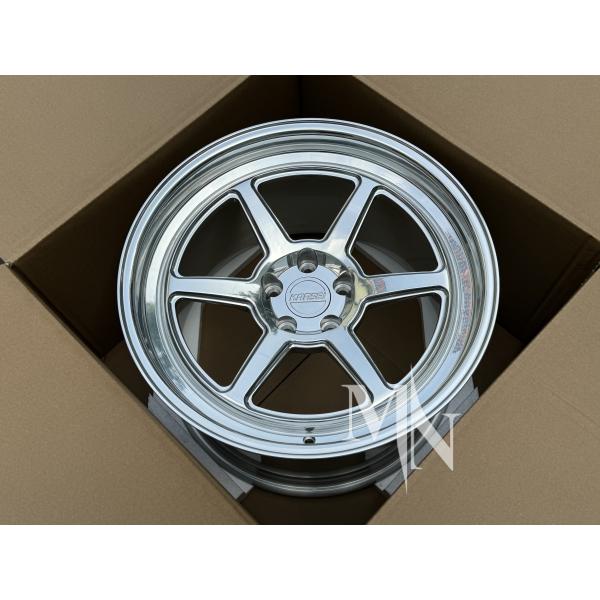 5x114.3 Forge Auto Wheels For Nissan 350Z 370Z Polished Silver Finish