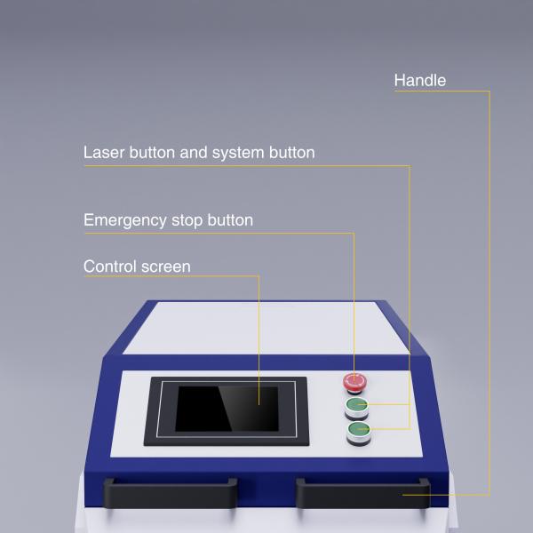 3000W 6000W Continuous Laser Cleaning Machine 1064nm For Repairing Rust Car Paint pulse laser cleaning machine