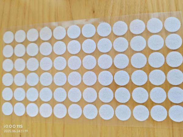 High Strength Self Adhesive Hook And Loop Dots nylon polyester materials
