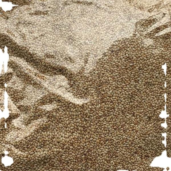 1kg Bag of Roasted White Black Sesame Seeds for International Market