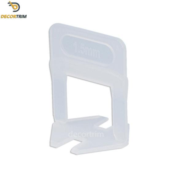 Plasitc Ceramic Floor Tile Leveling Clips 1mm 1.5mm 2mm Thickness
