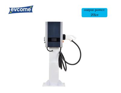 Caixa da parede do carregador da C.C. Ev de EVCOME (20KW 220V 60A) com CE personalizado tomada UKCA ROHS de CCS1 CCS2 GBT CHAdeMo