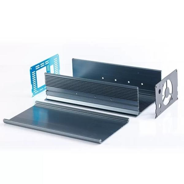 Стальная алюминиевая точная листовая металлоконструкция Детали изгибание штамповки анодирование