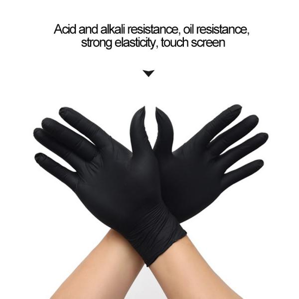 Nitrile CE 100pcs Xxl Disposable Protective Gloves