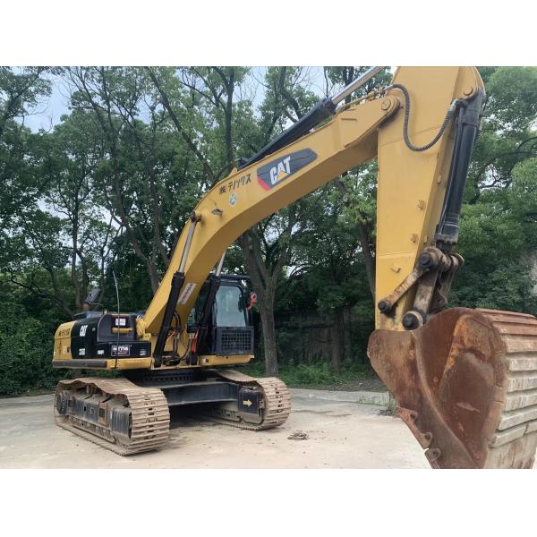 Excavadora original japonesa Caterpillar 336D de segunda mano en buenas condiciones para la minería