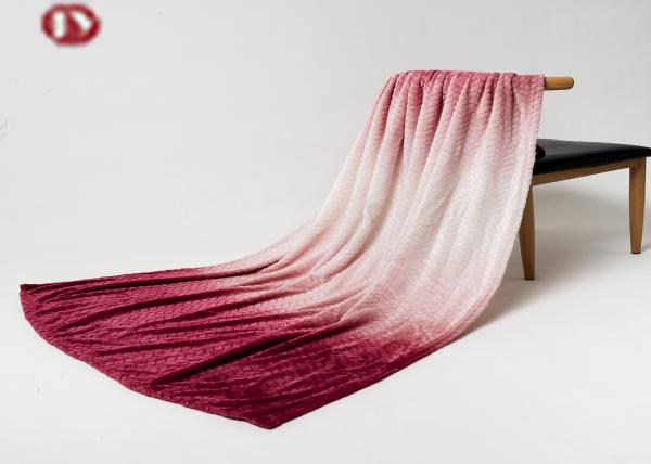 OEM 100% Polyester Single Layer Bed Blanket Bedroom Queen Size All Season
