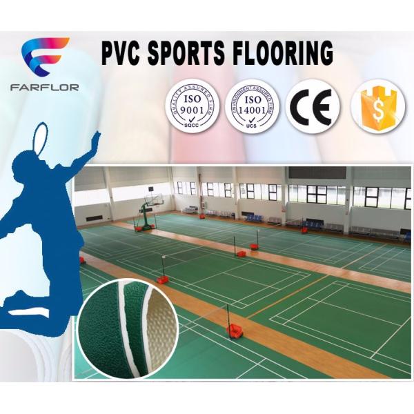 Крытый ПВК справляясь синтетическая циновка площадки для бадминтона ПВК резвится поверхность пола