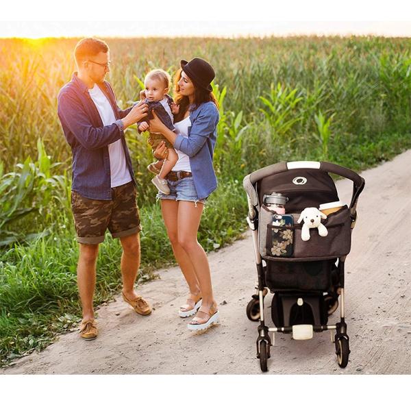 Storage baby stroller bag Organizer Mesh Pocket