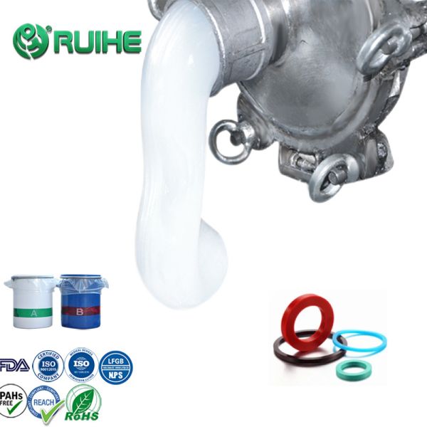 LSR Liquid Silicone Rubber Food Grade Low VOC No Post Cure for Food Sealing Gasket with Excellent Tear Resistance & Elasticity