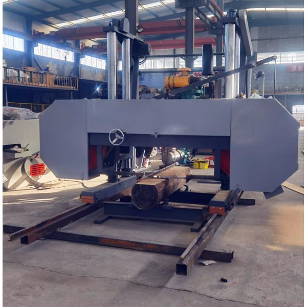 Woodworking Large Bandsaw Mill Horizontal Diesel Band Saw Sawmill