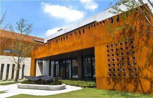 Hot Rolled Medium Thickness Weathered Steel Plate Blasting Surface