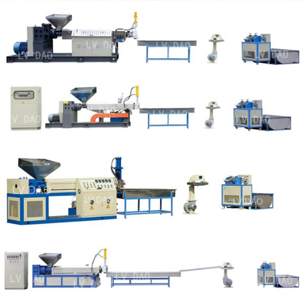 Waste Plastic Recycling Equipment Automatic 45KW Power 8 - 15 Tons Weight