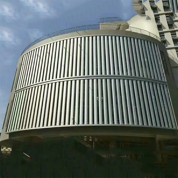 Aerofoil Shaped External Aluminium Louvres 6000mm Length external louvre shutters