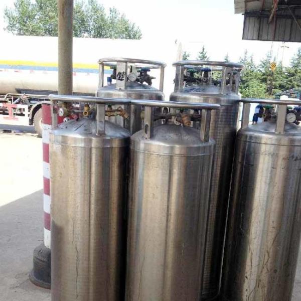 Alta presión criogénica médica del cilindro del Dewar del oxígeno líquido