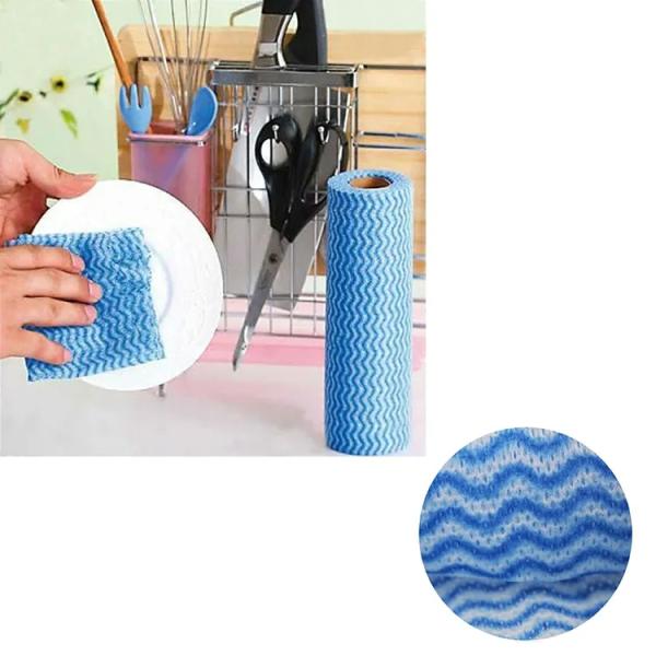 Полиэстер одноразовые кухонные салфетки многоцелевые антибактериальные