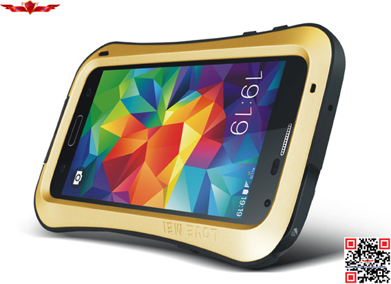 Genuine Aluminum Dirtproof/Shockproof/Waterproof Case For Samsung Galaxy S5 Gift Box Yes