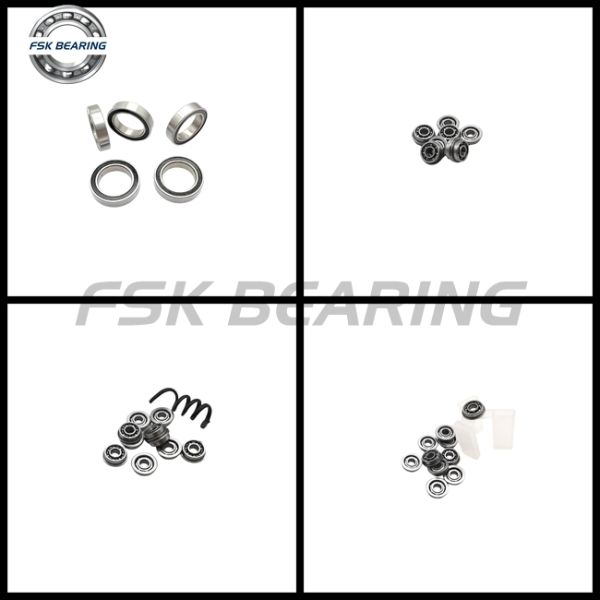 FSK MF83 Open Type Special Miniature Bearing 3*8*2.5mm Steel Flange Cup Bearing Lucky Cat Toy Bearing