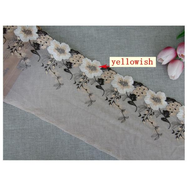 Plum-Blossom Embroidery Edge for Cloth Dolls/Pajamas Lace Border