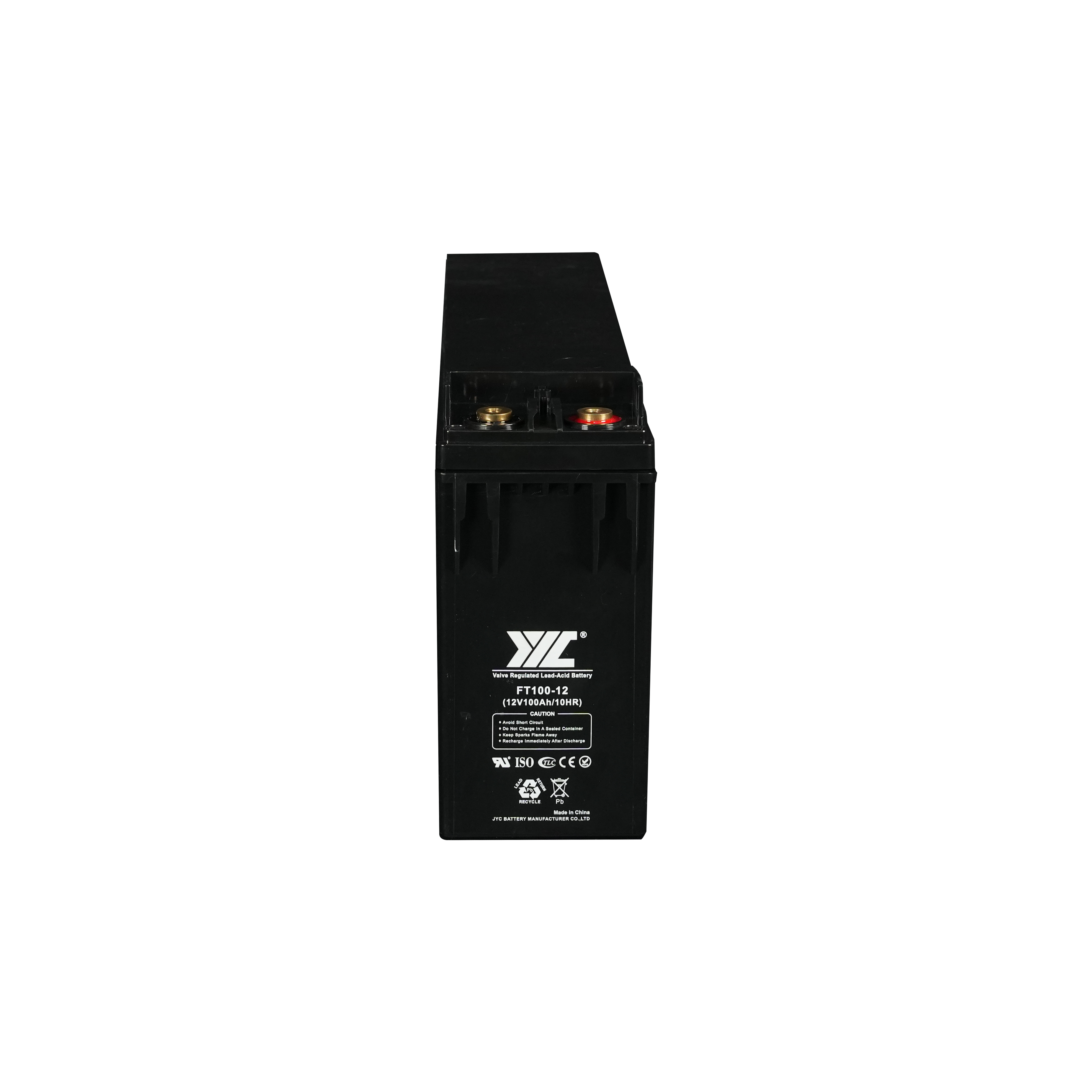 Industrial VRLA Port Terminal FT Battery 12V 100AH Anti-Vibration for Reliable Backup Power