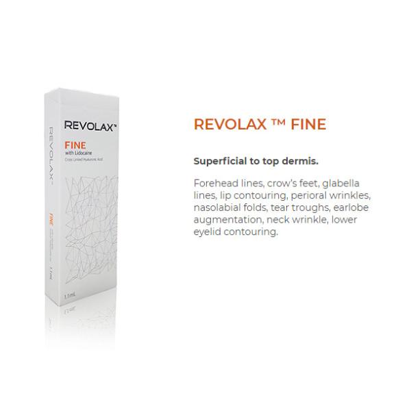 Заполнитель Revolax вводимый дермальный для щеки и увеличения Chin