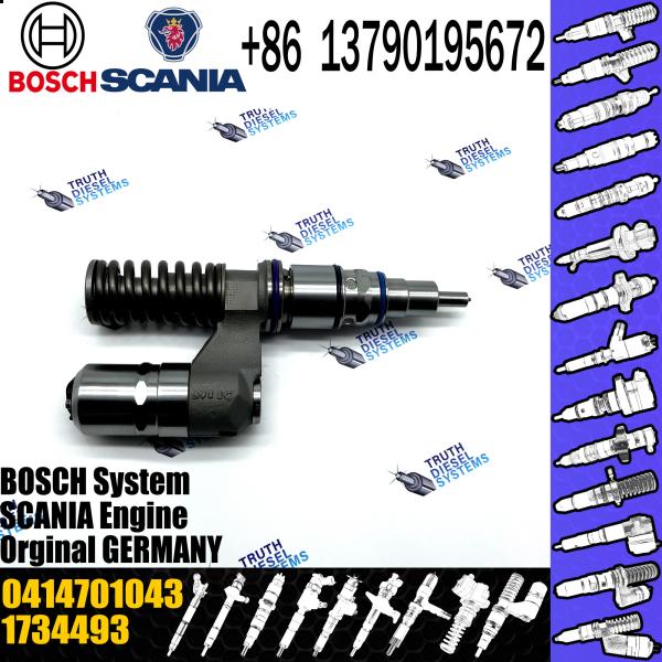 BOSCH injetor 0414701043 Combustível diesel Unidade de bomba 0414701043 1734493 para motor Scania 8,9 / 11,7 Lt