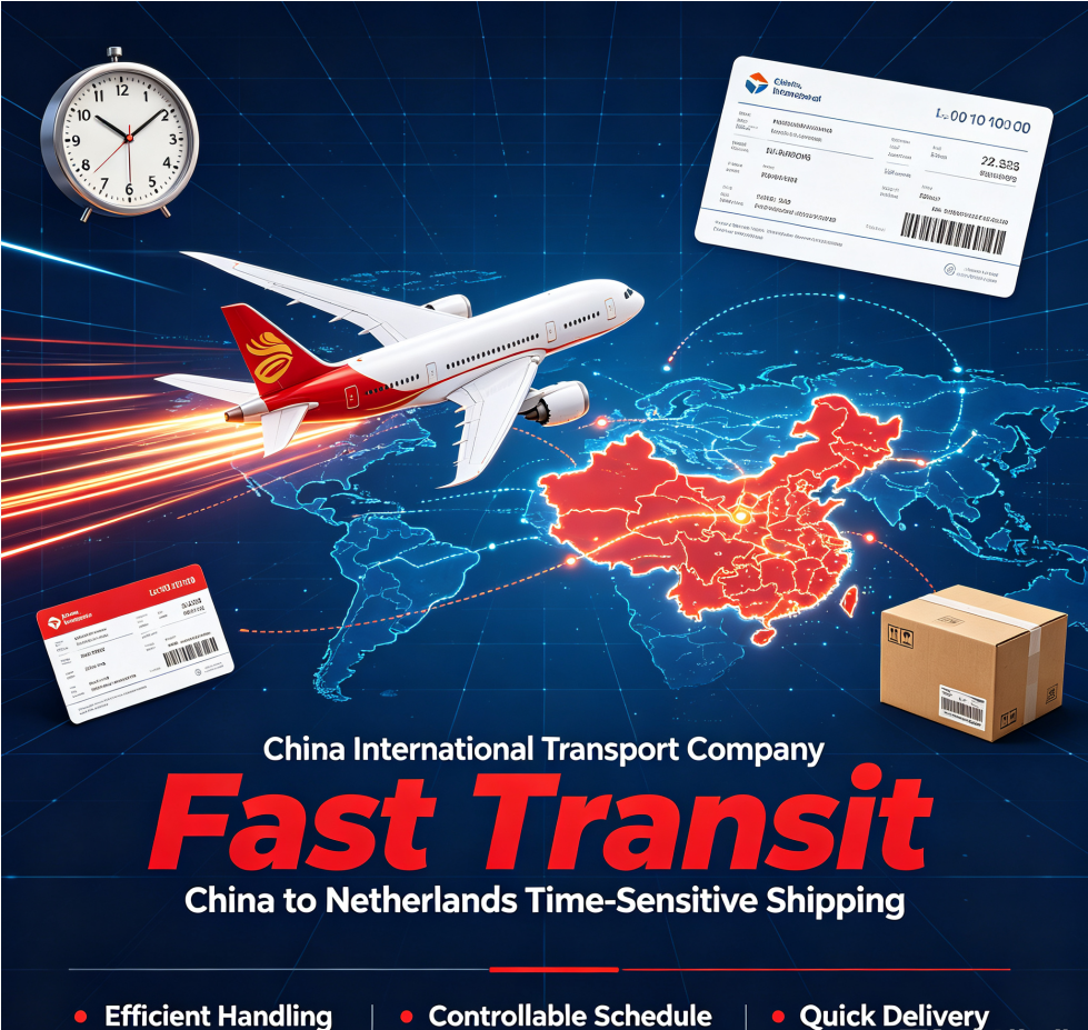 Air Freight China To Netherlands Logistics Fast Transit EU Hub Distribution Service