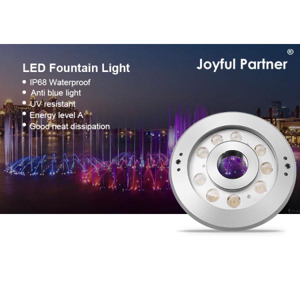 Lâmpada de fonte LED submersível de aço inoxidável IP68 DC24V Certificado CE