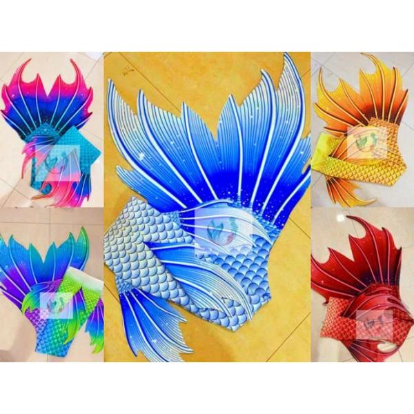 OEM Design Womens Swimmable Mermaid Tails Good Resistance To Pool Chemicals