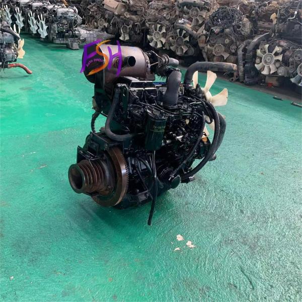 Motor diesel de segunda mano de larga duración y eficacia de 4 cilindros Yanmar 4TNV98T
