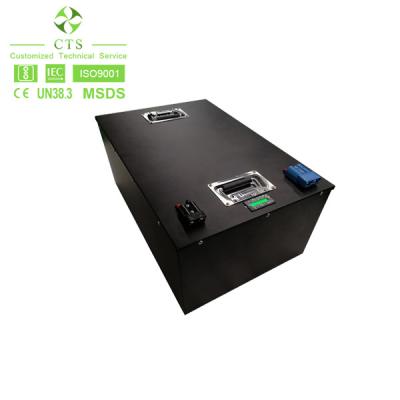 bateria profunda do ciclo do lítio de 48V 200Ah IP56 para 10kw solar fora do inversor da grade