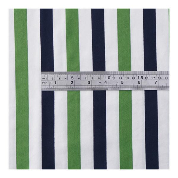 Breathable Cotton T Shirt Fabric 32S 185gsm Skin Friendly Lycra Woven Material