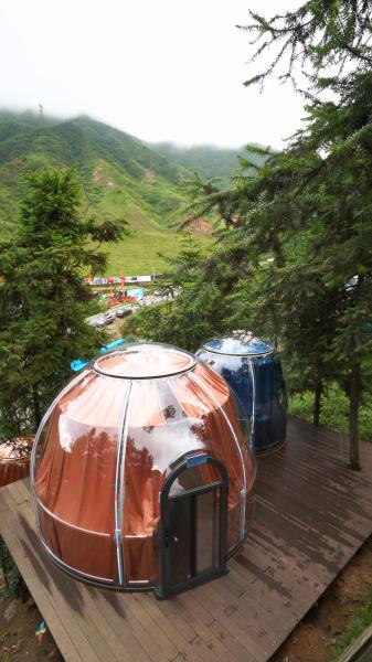 Luxury Outdoor Transparent Inflatable Bubble Lodge for Camping and Hotel Tent Comfortable House Dome Design