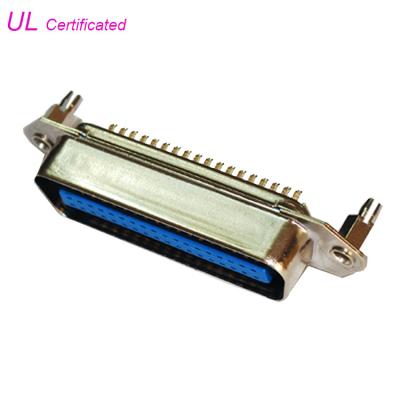 DDK 14 24 conectores de 36 50 64 Pin Male Centronic Solder Contacts com fechamento da placa