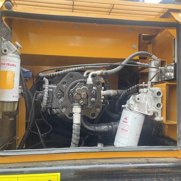 Sany SY215C PRO Excavadora de segunda mão Pintura original Alta eficiência de trabalho
