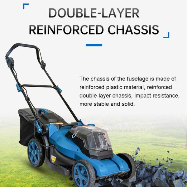 Газонокосилка бесшнурового нажима электрическая складная с Bagger 45L