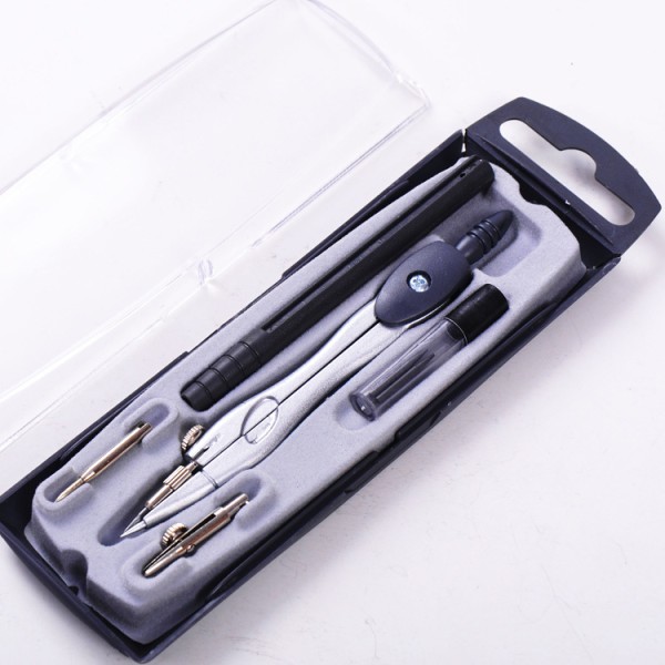 student metal school stationery compass set