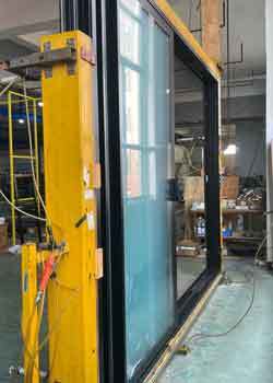 Australian Standard 150 Series Heavy-Duty Aluminum Sliding Door with 6063-T5 Alloy and Double-Glazed Tempered Glass